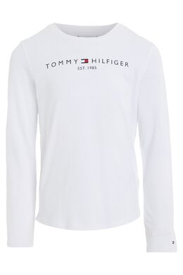 Tommy Hilfiger: Белая футболка  Essential