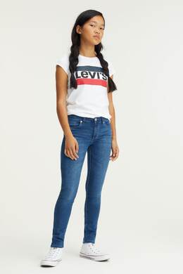 Levi's: Синие джинсы  711