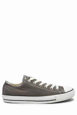 Converse: Серые кроссовки  Chuck Taylor Ox