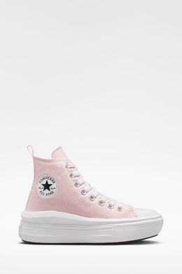 Converse: Розовые кроссовки 