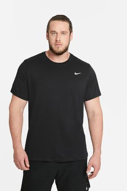 Nike: Чёрная футболка  Dri FIT