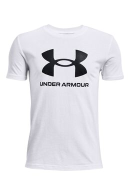 Under Armour: Белая футболка 