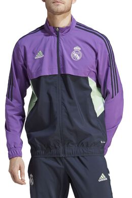 Adidas: Фиолетовая куртка Madrid