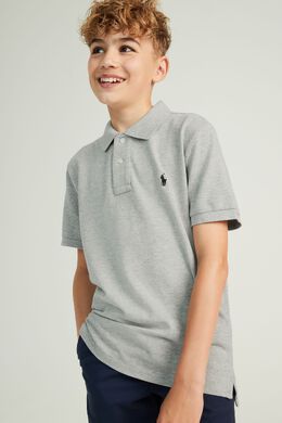 Polo Ralph Lauren: Серая рубашка 