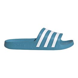 Adidas: Чёрные шлёпанцы Adilette Aqua