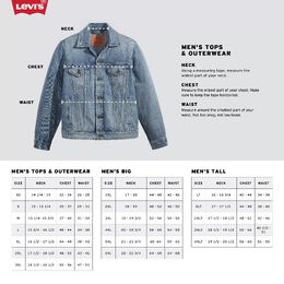 Levi's: Джинсовая куртка  Big Tall