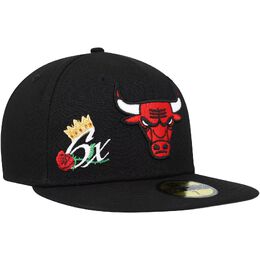 NEW ERA: Чёрная шляпа  Chicago Bulls