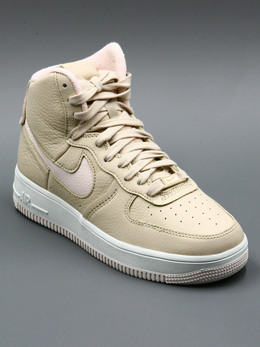 Nike: Бежевые кеды  Air Force 1