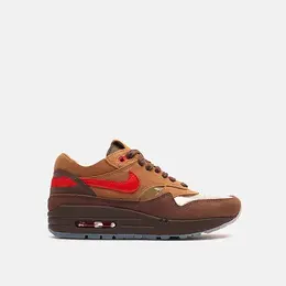 NIKE: Коричневые кроссовки Air Max 1