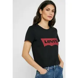 Levi's: Чёрная футболка 