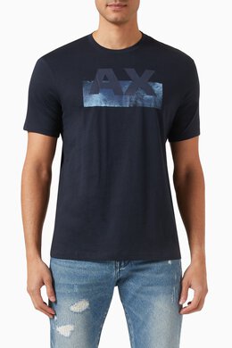 Armani Exchange: Хлопковая футболка AX