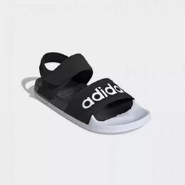 Adidas: Чёрные сандалии Adilette