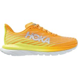 Hoka: Оранжевые кроссовки 