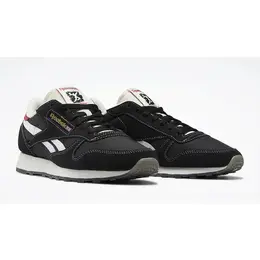 Reebok: Чёрные кроссовки  Classic Leather