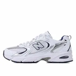 New Balance: Серебристые кроссовки  530