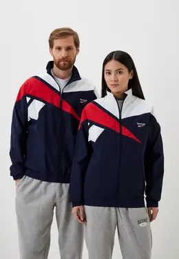 Reebok: Синяя толстовка 