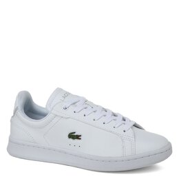 Lacoste: Белые кроссовки 