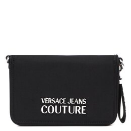 Versace Jeans Couture: Чёрная сумка 