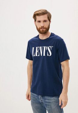 Levi's: Чёрная футболка