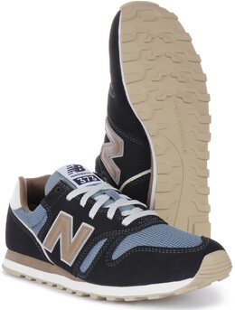 New Balance: Синие кроссовки  373