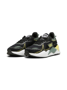 PUMA: Чёрные кроссовки RS-X