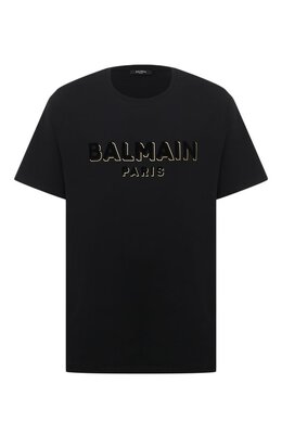 Balmain: Хлопковая футболка