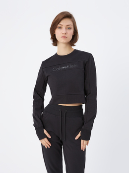 Calvin Klein: Чёрный свитшот 