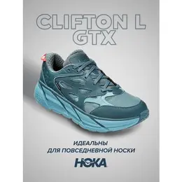 HOKA: Синие кроссовки 