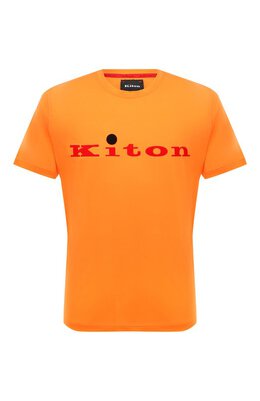 Kiton: Хлопковая футболка 