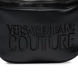 Versace Jeans Couture: Чёрная сумка