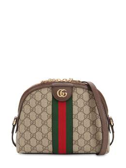 GUCCI: Коричневая сумка Ophidia GG