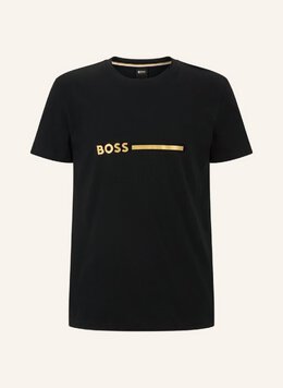 BOSS: Чёрная футболка 