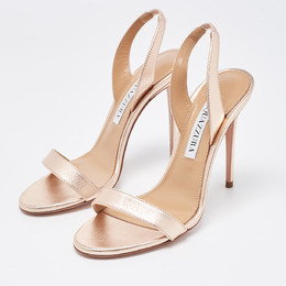 Aquazzura: Прозрачные сандалии So Nude