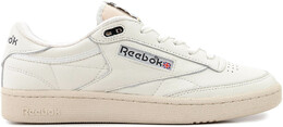 Reebok: Бежевые кеды Club C 85