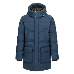 Woolrich: Синий пуховик