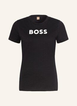 BOSS: Чёрная футболка 