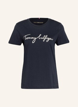 Tommy Hilfiger: Тёмная футболка