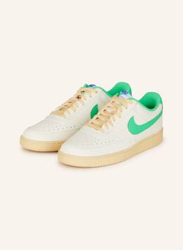 Nike: Белые кроссовки Court Vision Low