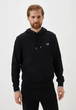 Fred Perry: Чёрная толстовка 