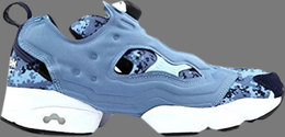 Reebok: Голубые кроссовки  InstaPump Fury OG