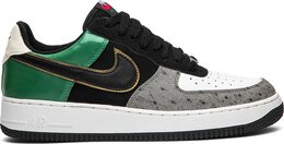 Nike: Чёрные кроссовки  Air Force 1