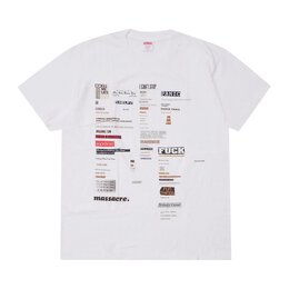 Supreme: Белая футболка 