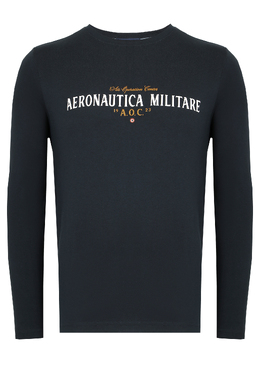 AERONAUTICA MILITARE: Синяя футболка 