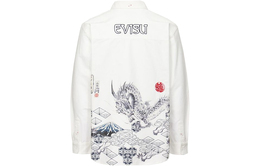 Evisu: Белая рубашка 