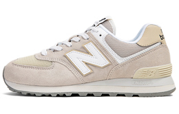 New Balance: Бежевые кроссовки  574