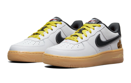 Nike: Белые кроссовки Air Force 1 Low