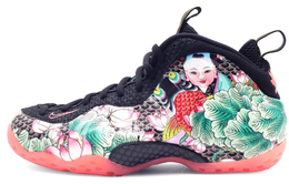 Nike: Синие кроссовки Air Foamposite One