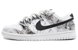 Nike: Белые кроссовки  Dunk Low