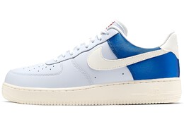 Nike: Синие кроссовки Air Force 1