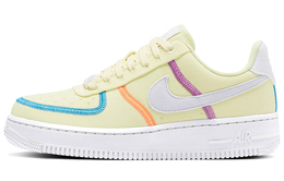 Nike: Голубые кроссовки  Air Force 1 LX